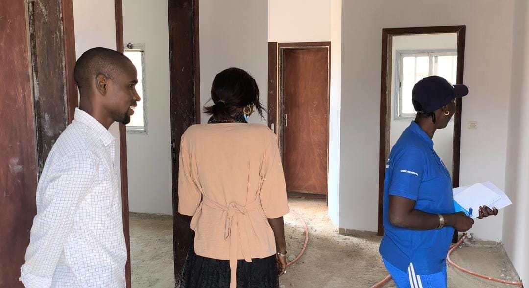 Visite intérieure d'un logement